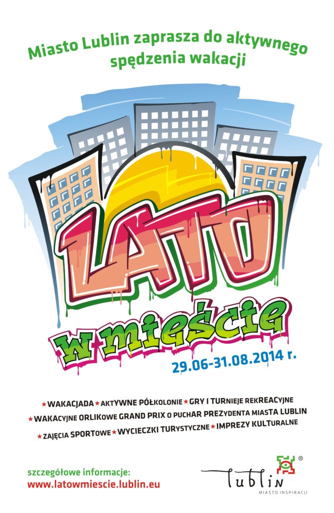 Lato w mieście 2014 plakat